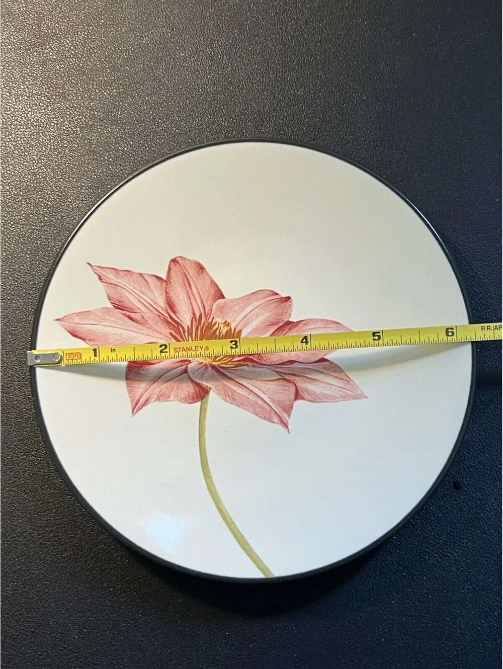 NIB Noritake Colorwave Graphite Appetizer Plates, Set Of 4, 6.25